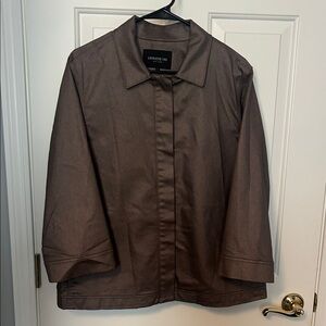Lafayette 148 New York Brown Trench Coat